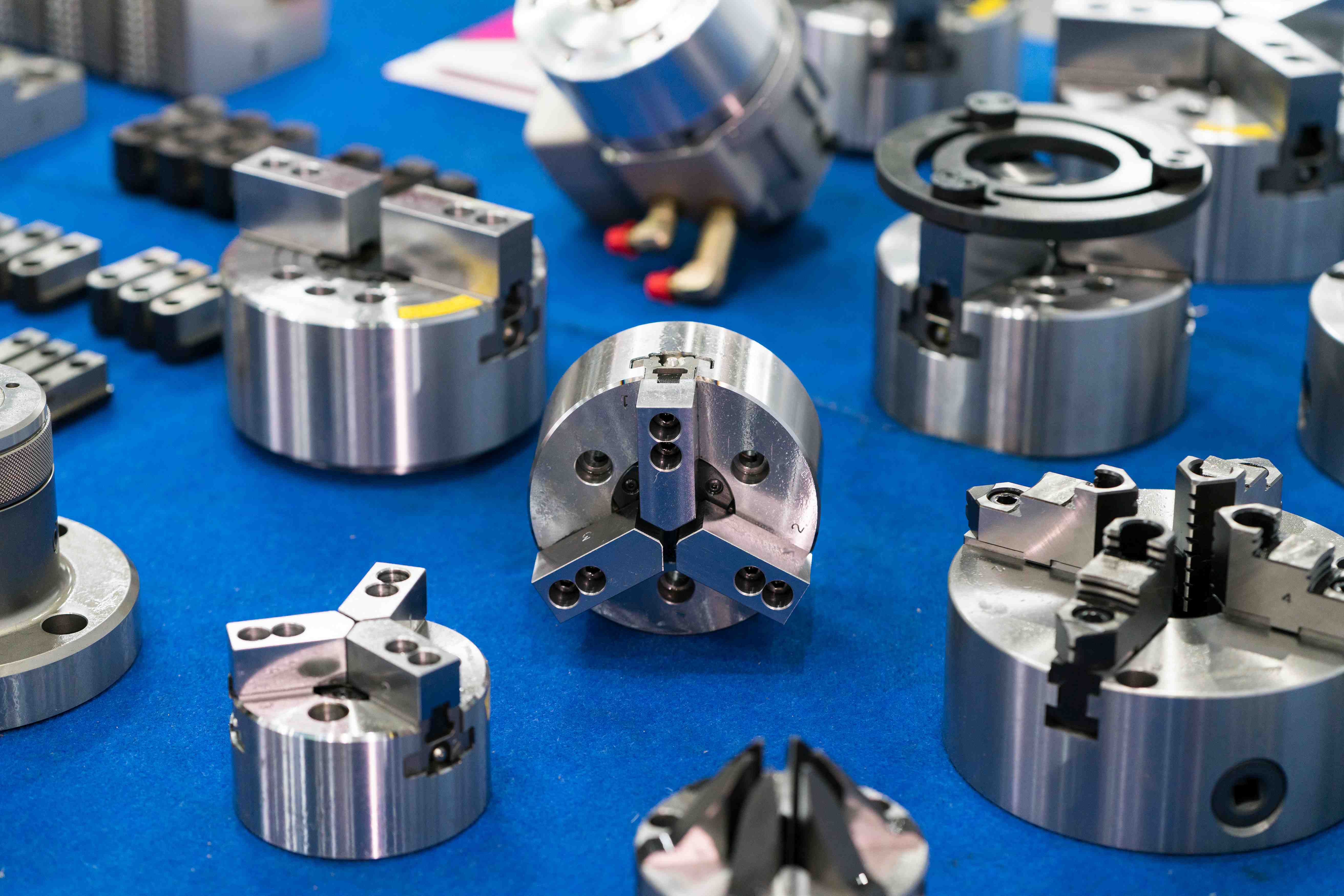 High accuracy Turning chuck and soft jaw for precision part manufacturing industria