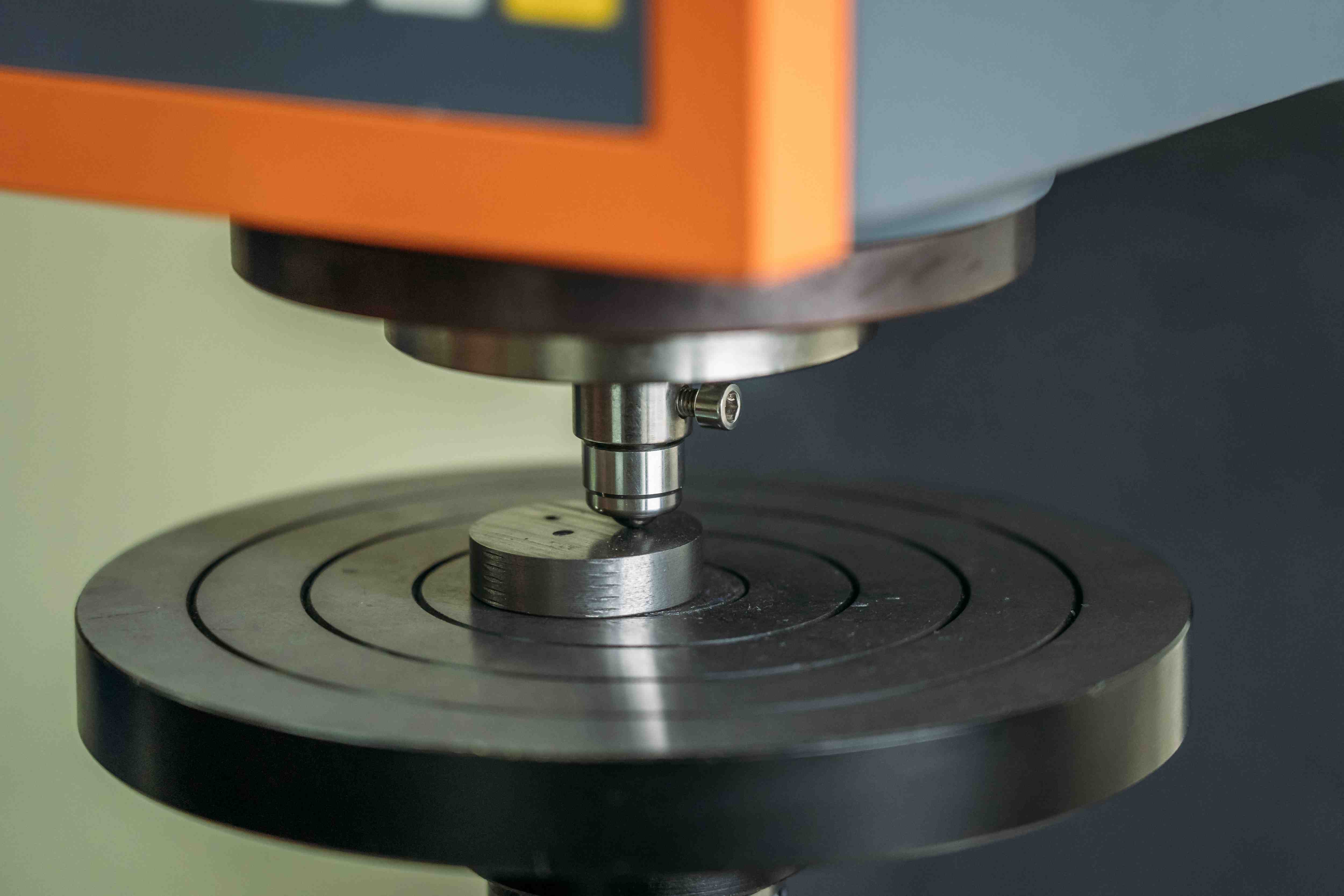 Machine for testing metals for strength and deformation in laboratory at metallurgical plant